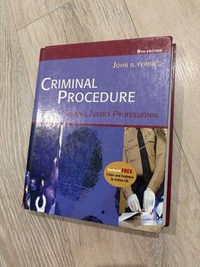Criminal procedures for the criminal justice professional 9th edition